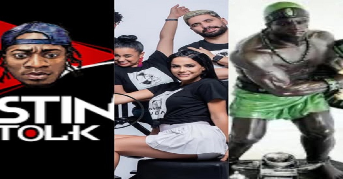 En la foto, montaje cn los canales que tratan el tema Cuba