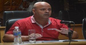 En la foto, el nuevo dirigente de la CTC