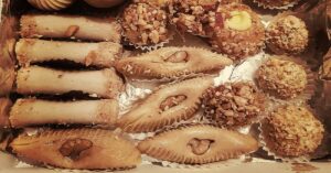 En la foto, dulces marroquíes