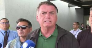 En la foto, el expresidente brasileño Jair Bolsonaro