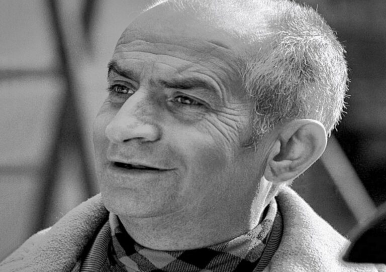 En la foto, el actor francés Luis de Funes