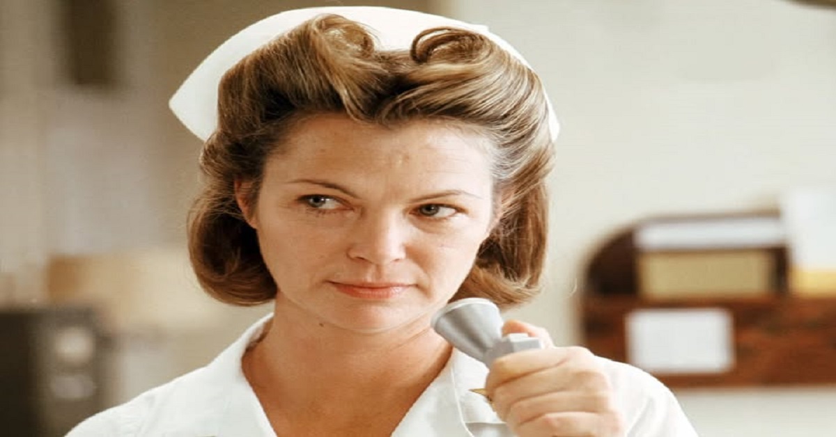 En la foto, la actriz estadounidense Louise Fletcher