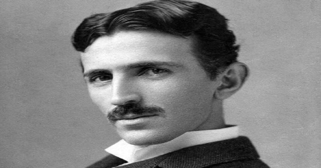 En la foto, Nikola Tesla