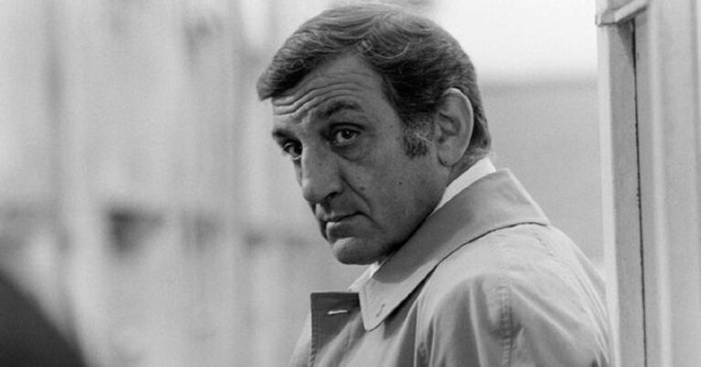 En la foto, el actor francés Lino Ventura