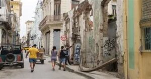 En la foto, una imagen de Cuba hoy