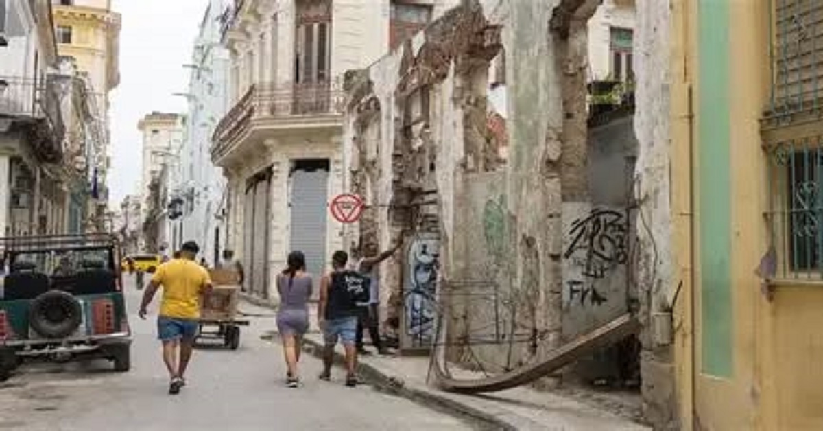 En la foto, una imagen de Cuba hoy