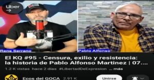 En la foto, portada del Podcast