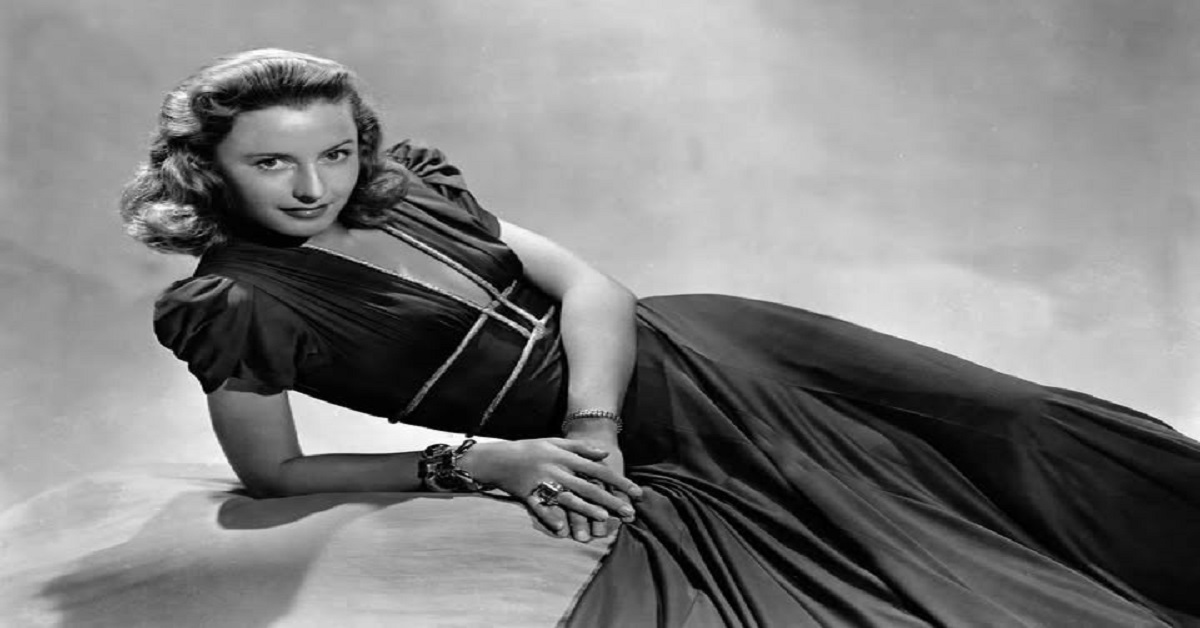En la foto, la actriz estadounidense Barbara Stanwyck