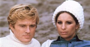 En la foto, Barbra Streisand y Robert Redford