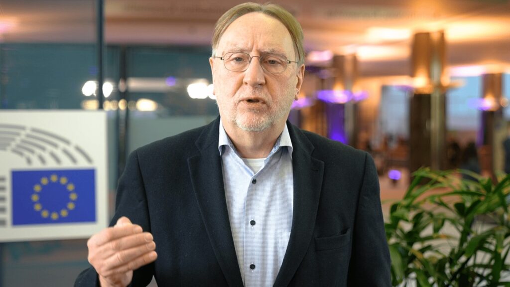 En la foto, Bernd Lange