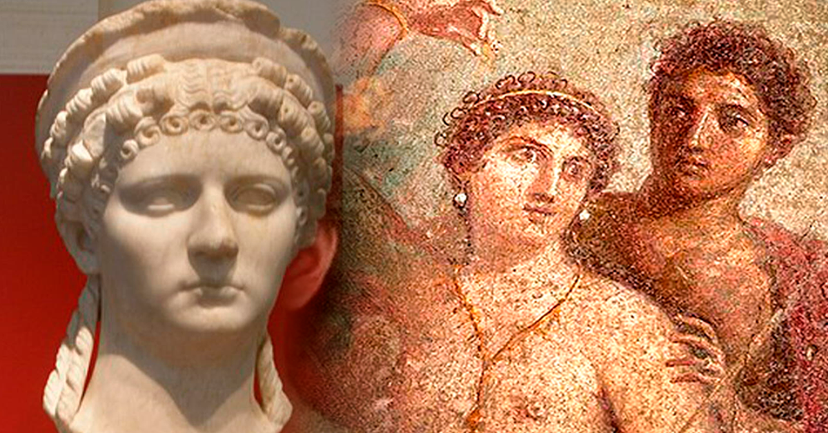 En la foto, Esporo y Nerón