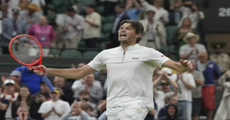 En la foto, Taylor Fritz