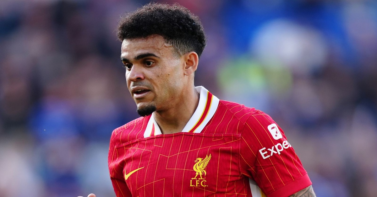 En la foto, el delantero colombiano Luis Díaz