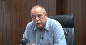 En la foto, el ministro de Energía y Minas de Cuba, Vicente La O.