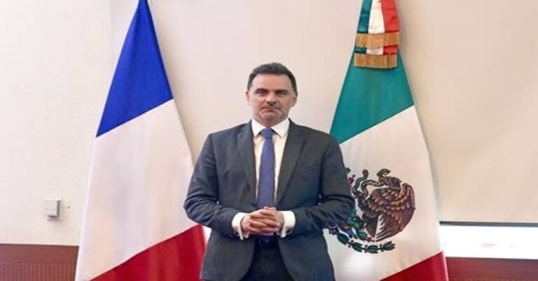 En la foto, el ministro francés de Comercio, Laurent Saint-Martin