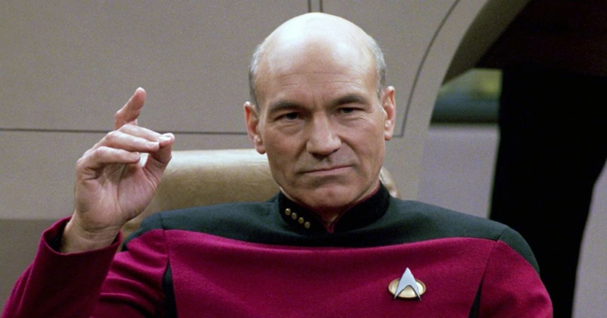 En la foto, Patrick Stewart