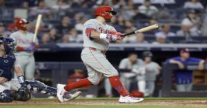 En la foto Kyle Schwarber