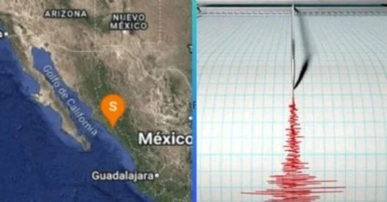 Imágenes del sismo en Sinaloa