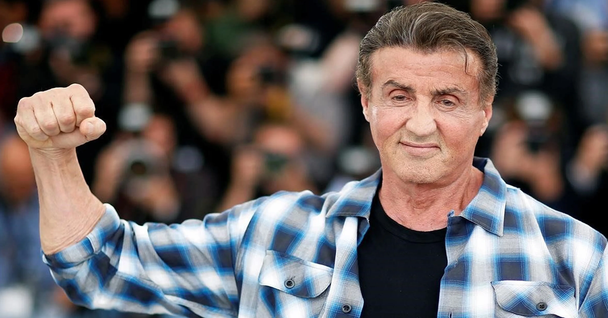 En la foto, Sylvester Stallone