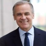 En la foto, el primer ministro de Canadá, Mark Carney