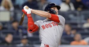 En la foto, Roman Anthony