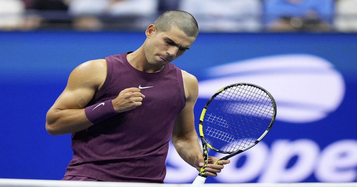 En la foto, Carlos Alcaraz