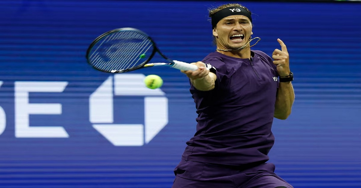 En la foto, Alexander Zverev