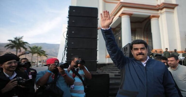 En la foto, una imagen de archivo de Maduro