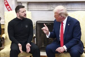 En al foto, Zelenski y Trump durante la última visita del ucraniano a la Casa Blanca
