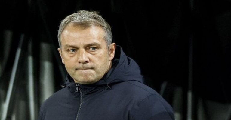 En la foto, Hansi Flick