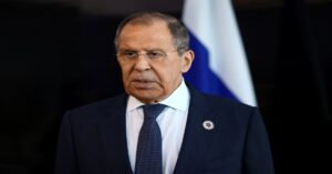 En la foto, el canciller ruso, Serguéi Lavrov