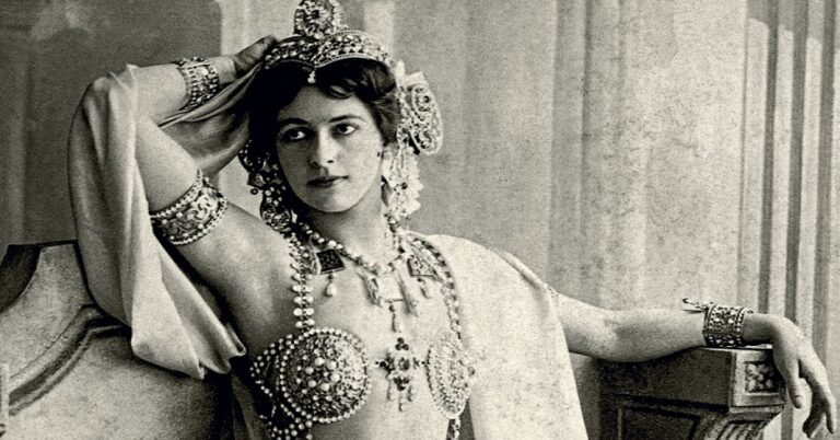En la foto, Mata Hari