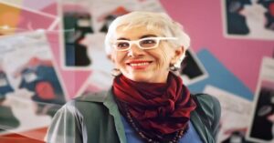 En la foto, Lina Wertmüller