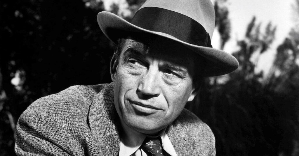 En la foto, John Huston