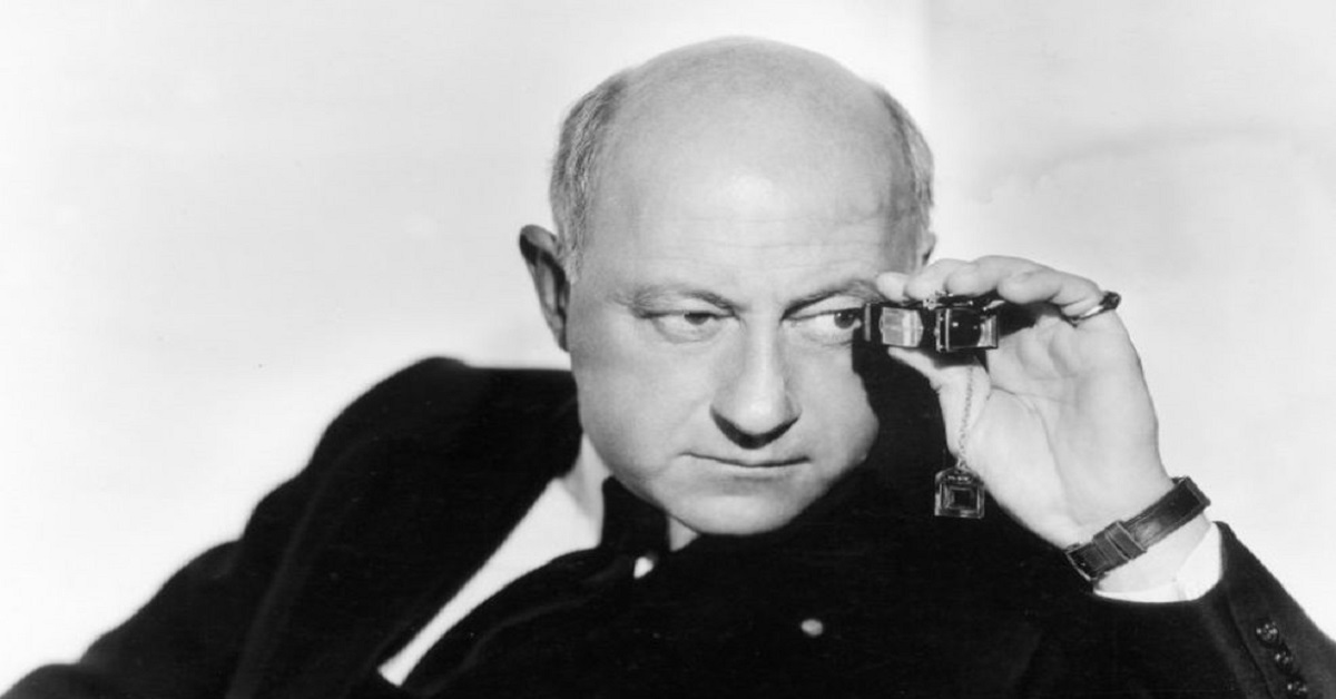 En la foto, Cecil B. DeMille