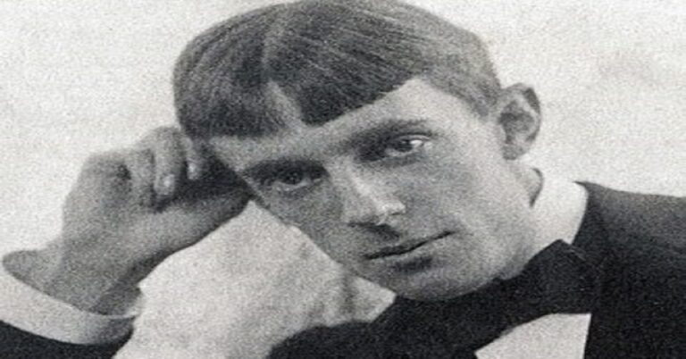 En la foto, Aubrey Beardsley