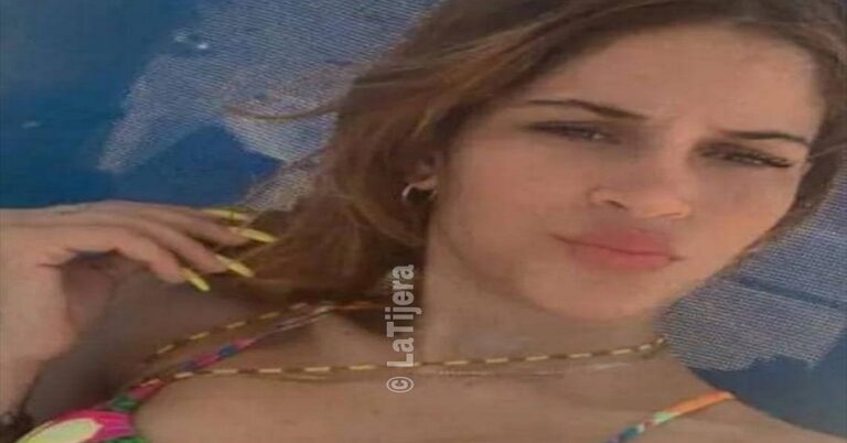 En la foto, la joven asesinada en La Habana