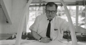 En la foto, Eero Saarinen