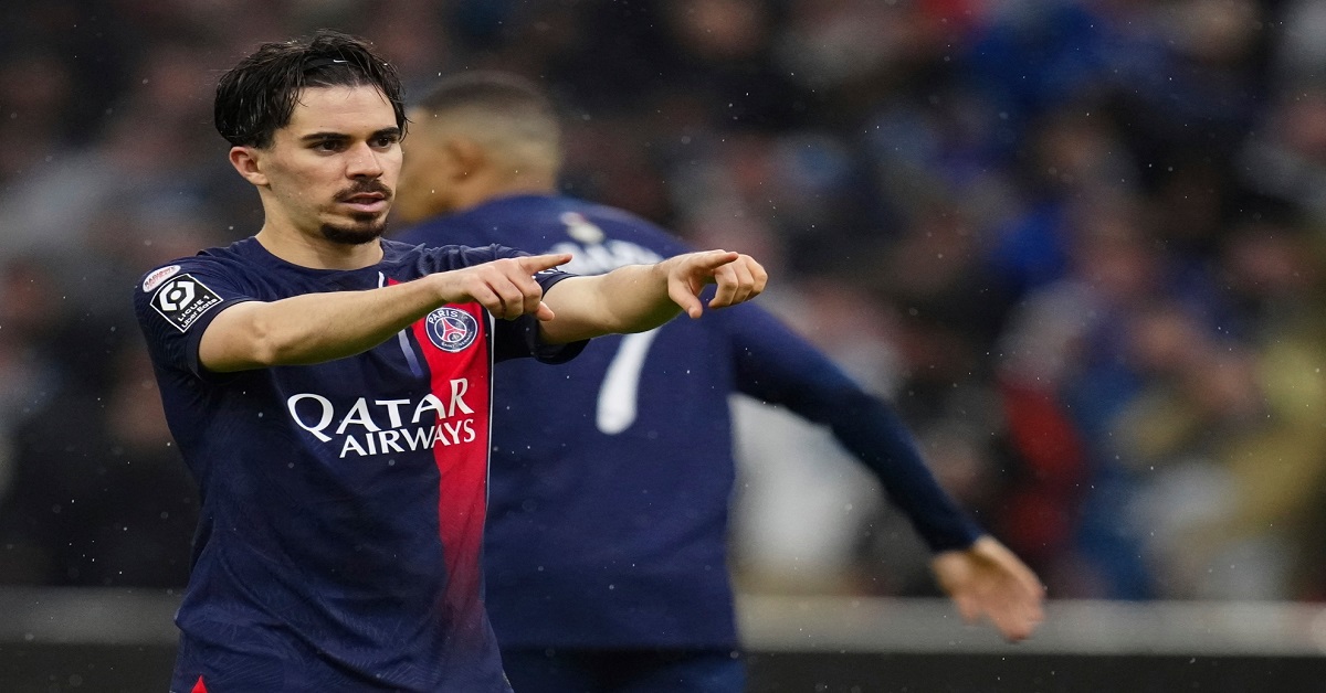 En la foto, el portugués Vitinha