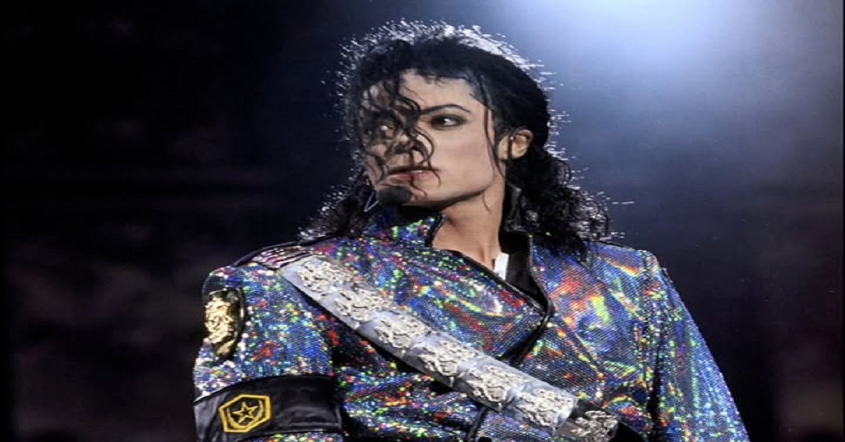 En la foto, Michael Jackson