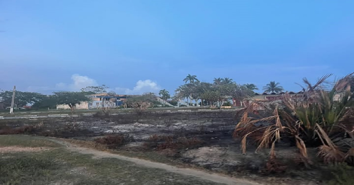 En la foto, la entrada de la Playa bailén, en Pinar del Rio