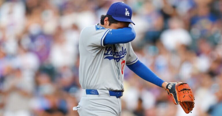 En la foto, el japones Shohei Ohtani