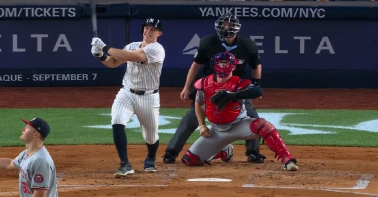 En la foto, Ben Rice