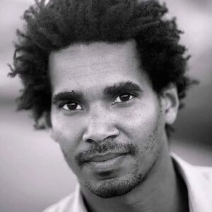 En la foto, el artista preso Luis Manuel Otero Alcántara