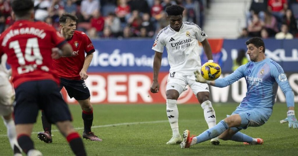 En la foto, imagen de U Real Madrid-Osasuna anterior