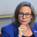 En la foto, la ministra de Exteriores sueca, Maria Malmer Stenergard