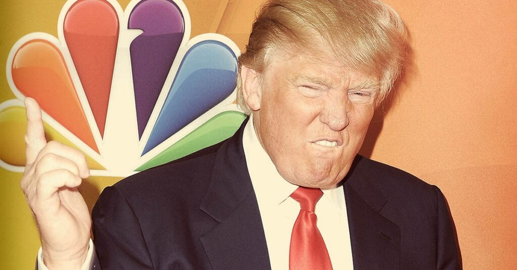 Trump amenaza con revocar los permisos a NBC y ABC por ser 'sesgadas y mentirosas' 6 En al foto, Donald Trump