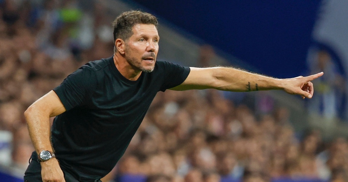 En la foto, el Cholo Simeone durante la derrota ante el Espanyol