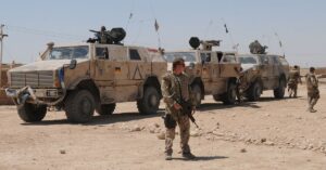 En la foto, tropas alemanas en Afganistán