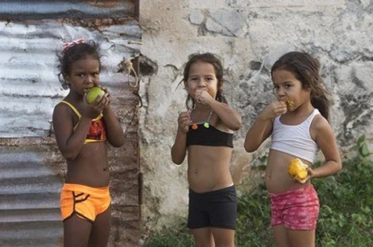 En la foto, niños en Matanzas, Cuba